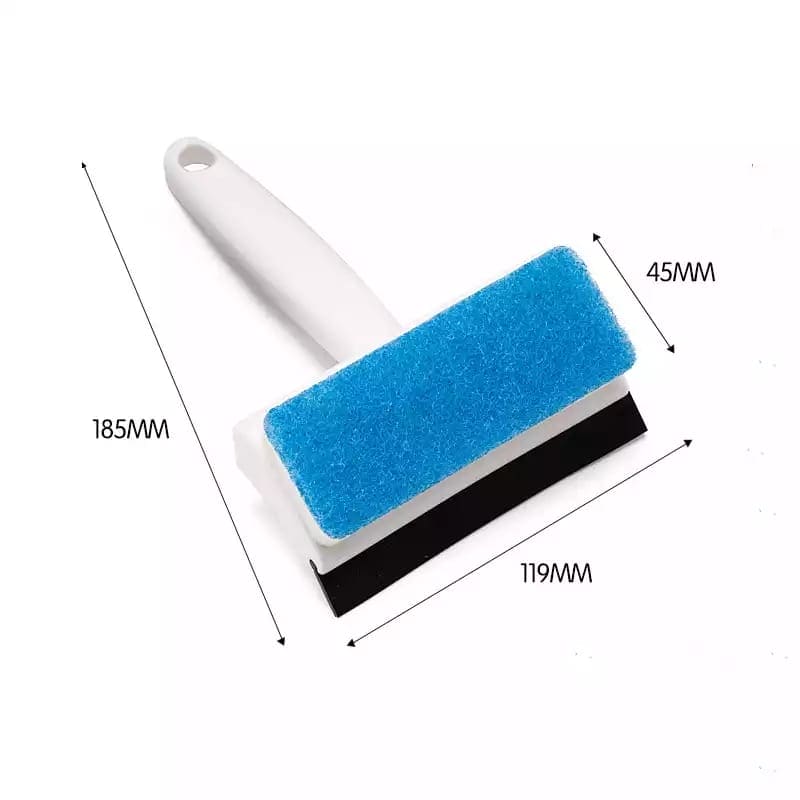 Double Sided Cleaning Brush, Squeegee Mirror Bathroom Wall Cleaning Brush, Removable Sponge Brush Head, 2-in-1 Double Sided Window Squeegee Sponge, Bathroom Window Glass Scraper, Wall Tile Cleaning Brush Wiper Cleaner Double Sided Cleaning Brush, Squeegee Mirror Bathroom Wall Cleaning Brush, Removable Sponge Brush Head, 2-in-1 Double Sided Window Squeegee Sponge, Bathroom Window Glass Scraper, Wall Tile Cleaning Brush Wiper Cleaner